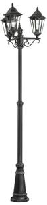 VANJSKA STAJAĆA LAMPA 3xE27 CRNA/SREBRNA NAVEDO 93465