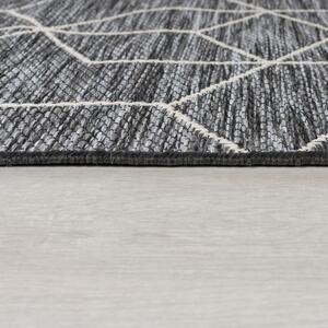 Sivi vanjski tepih 230x160 cm Napoli - Flair Rugs