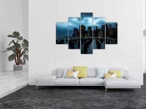 Slika - Pogled na nebodere u New Yorku (150x105 cm)