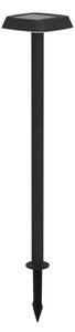 VANJSKA SOLARNA STAJAĆA LAMPA 1xLED 8,5W, SA SENZOROM CRNO/BIJELA DREOLI 901072