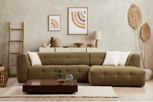 Woody Fashion Kutna garnitura Cady 3 Seater desni - Khaki