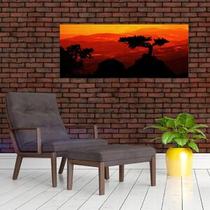 Slika - Zalazak sunca (120x50 cm)
