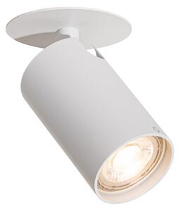 Moderno ugradno reflektorsko svjetlo bijelo GU10 50 mm - Chels