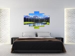 Slika - Snježni planinski vrhovi (150x105 cm)