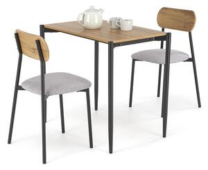 Zondo.hr Blagovaonski set Nandy (natural + crna) (za 2 osobe). 1092410
