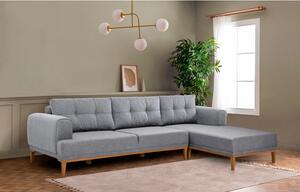 Woody Fashion Kutna garnitura Vina Corner - sivi, Atlantic Pine