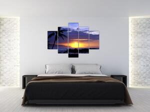 Slika zalaska sunca nad morem (150x105 cm)