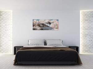 Slika - Cvjetajuća stabla u Aziji (120x50 cm)