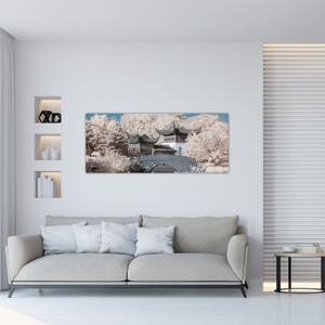 Slika - Cvjetajuća stabla u Aziji (120x50 cm)