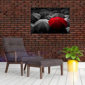 Slika otvorenih kišobrana (90x60 cm)