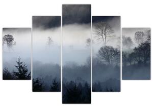 Slika magle nad šumom (150x105 cm)