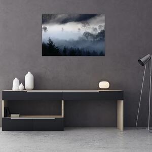 Slika magle nad šumom (90x60 cm)