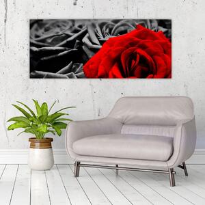 Slika - Cvjetovi ruže (120x50 cm)