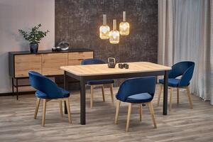 Zondo.hr Blagovaonski stol- Fabian (hrast artisan + crna). 1038742