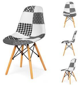 Set od 2 patchwork blagovaonske stolice