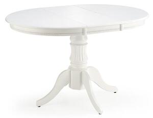 Blagovaonski stol na razvlačenje 90-124 cm Ferrara (bijela) (za 4 osobe)
