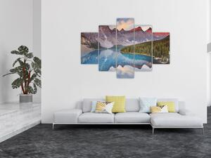 Slika - Planinski kanadski krajolik (150x105 cm)