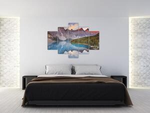 Slika - Planinski kanadski krajolik (150x105 cm)