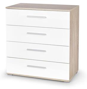 Zondo.hr Komoda Vida KM 3 (bijela + hrast sonoma) . 770759