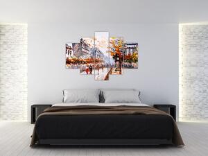 Slika - Gradski život (150x105 cm)