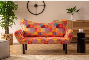 Atelier Del Sofa Dvosjed na razvlačenje, Višebojno, Chatto - Patchwork