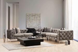 Atelier Del Sofa Kutna garnitura, Antracit, Como Left - Anthracite