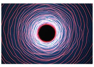 Slika apstrakcije kruga (90x60 cm)