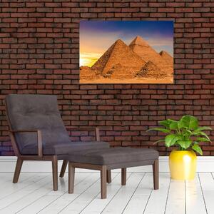Slika - Egipatske piramide (90x60 cm)