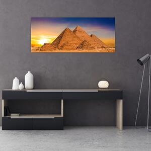 Slika - Egipatske piramide (120x50 cm)