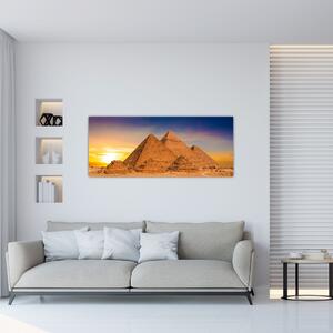 Slika - Egipatske piramide (120x50 cm)
