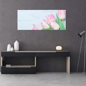 Slika - Buket tulipana (120x50 cm)