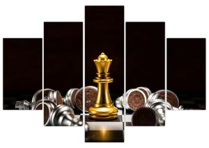 Slika - Šahovske figure (150x105 cm)