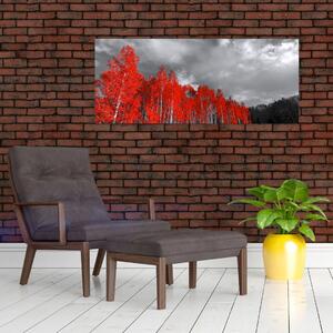 Slika - Drveće u jesenskim bojama (120x50 cm)