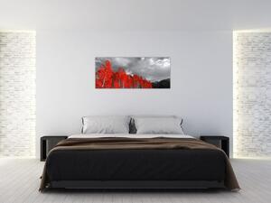 Slika - Drveće u jesenskim bojama (120x50 cm)
