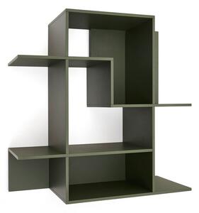 Zeleni modularni sustav polica 80x80x25 cm Ina – Kave Home