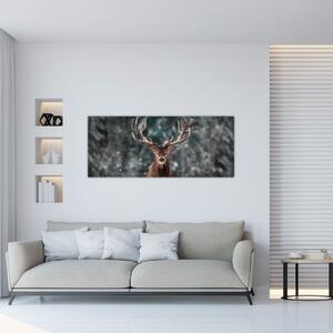 Slika - Veličanstvenost jelena (120x50 cm)
