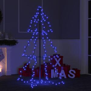 VidaXL Stožasto božićno drvce 160 LED unutarnje i vanjsko 78 x 120 cm