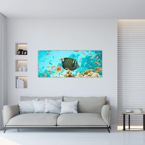 Slika podmorskog svijeta (120x50 cm)