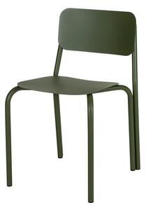 Zelena metalna vrtna stolica Kei – noo.ma