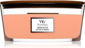 Woodwick Manuka Nectar mirisna svijeća s drvenim fitiljem (hearthwick) 453,6 g