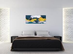 Slika - Polarni krajolik (120x50 cm)
