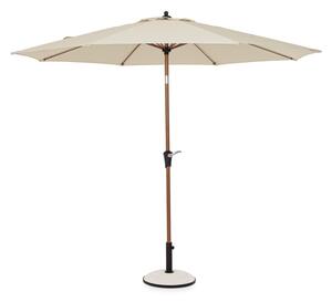 Bež suncobran ø 300 cm Palinuro – Bizzotto
