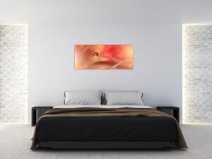 Slika cvjetne kapi rose (120x50 cm)