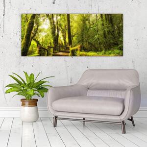 Slika džungle i mahovine (120x50 cm)