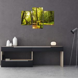Slika džungle i mahovine (90x60 cm)