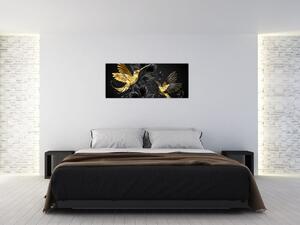 Slika - Kolibri očima umjetnika (120x50 cm)