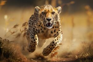 Fotografija Hunting Cheetah, Marcel Egger