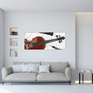 Slika - Glazbeni instrumenti (120x50 cm)
