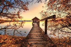 Fotografija Autumn at the lake, Ulrike Eisenmann