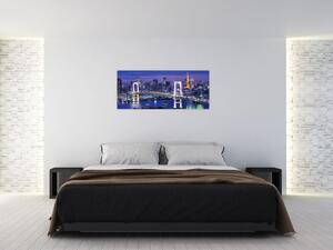 Slika noćnog života velegrada (120x50 cm)